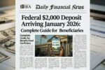 Federal $2,000 Deposit Arriving January 2026